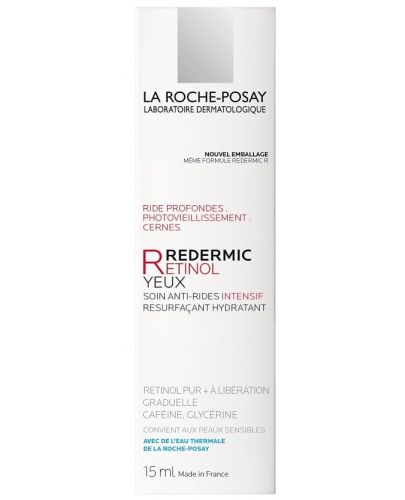 La Roche-Posay Retinol Интензивен околоочен крем Redermic, 15 ml - 2