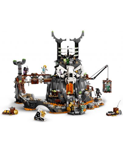 Конструктор Lego Ninjago - Тъмниците на магьосника на черепите (71722) - 4