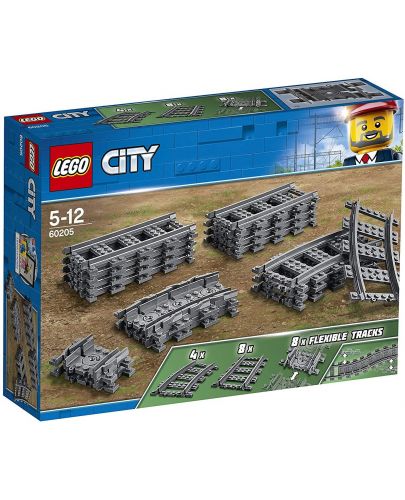 Конструктор Lego City - Релси (60205) - 1