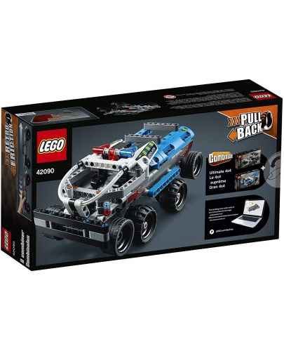 Конструктор Lego Technic - Камион за бягство (42090) - 5