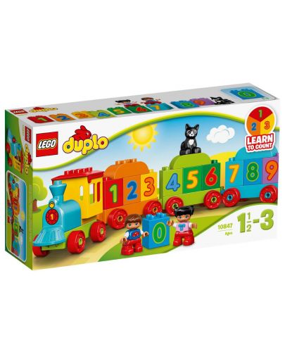 Конструктор Lego Duplo - Влакът на числата (10847) - 1