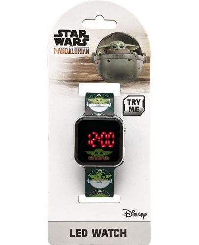 LED часовник Uwear - Star Wars Yoda - 3