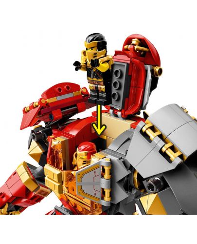 Конструктор Lego Ninjago - Робот от огън и камък (71720) - 5