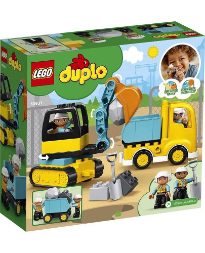 Конструктор Lego Duplo Town - Камион и екскаватор (10931) - 2