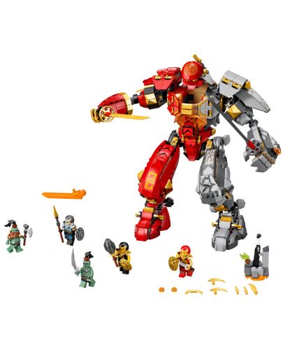 Конструктор Lego Ninjago - Робот от огън и камък (71720) - 3