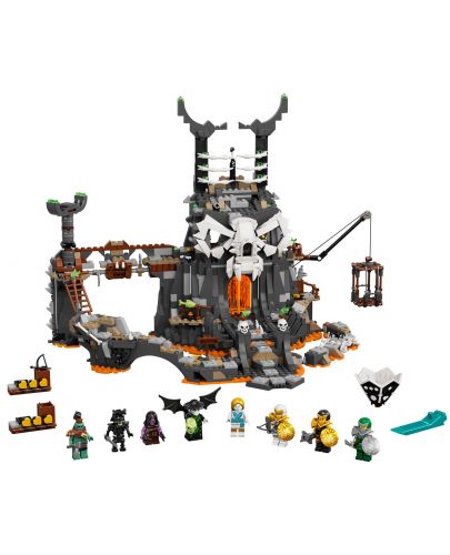 Конструктор Lego Ninjago - Тъмниците на магьосника на черепите (71722) - 3
