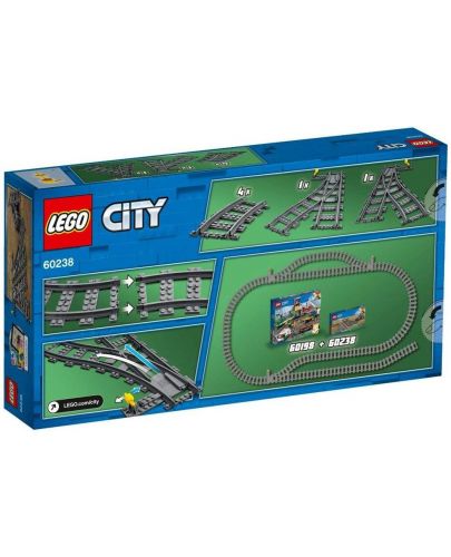 Конструктор Lego City - Релси и стрелки (60238) - 4