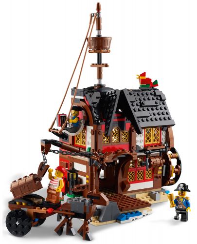 Конструктор 3 в 1 Lego Creator - Пиратски кораб (31109) - 6