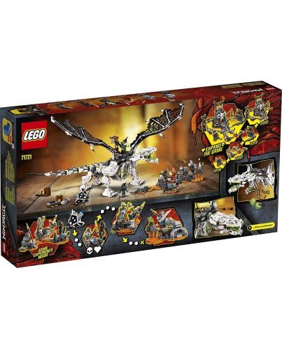 Конструктор Lego Ninjago - Драконът на магьосника на черепите (71721) - 2