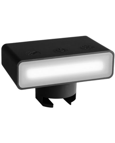 LED фар за детска количка ABC Design - С USB, черен - 1