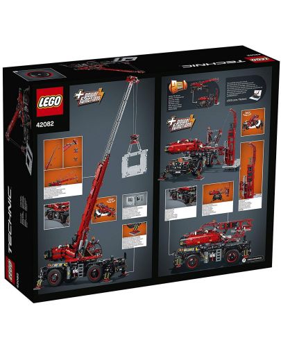 Конструктор Lego Technic - Кран за пресечен терен (42082) - 8