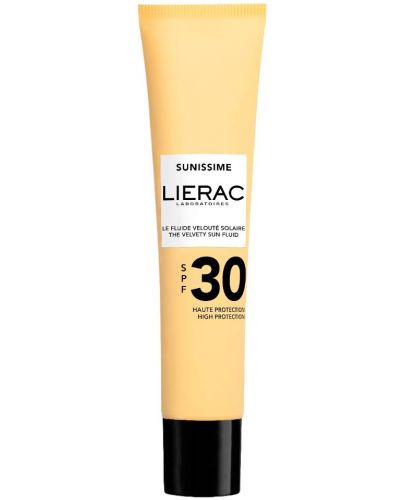 Lierac Sunissime Кадифен слънцезащитен флуид за лице, SPF30, 40 ml - 1