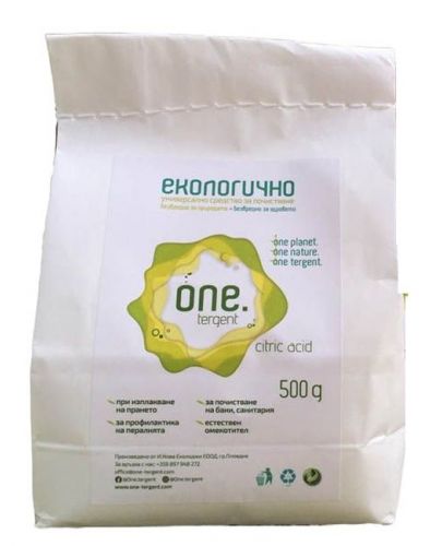 Лимонена киселина One tergent - 0.5 kg - 1