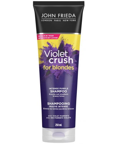 John Frieda Violet Crush Лилав шампоан Intensive, 250 ml - 1