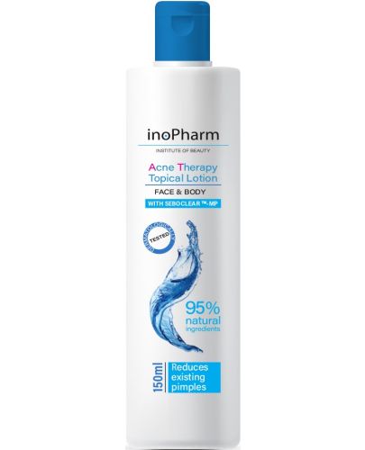 InoPharm Acne Therapy Лосион за лице и тяло, 150 ml - 1