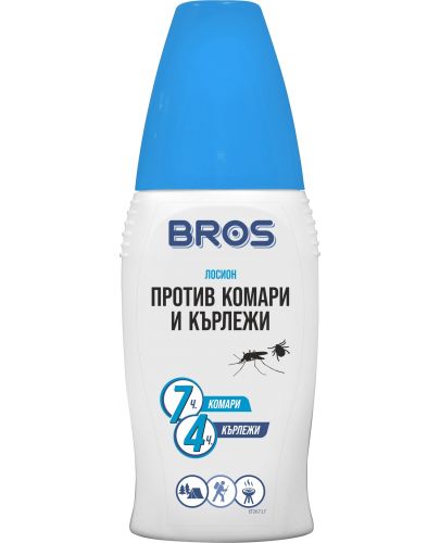 Bros Лосион против кърлежи и комари, 100 ml - 1