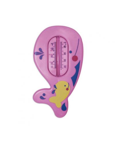 Lorelli Baby Care Термометър за баня Розова Рибка - 1