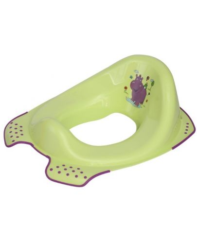 Lorelli Анатомична приставка за тоалетна чиния Hippo Green - 1