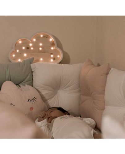 Луксозен спален комплект Bambino Casa - Pillows beige, 12 части - 4