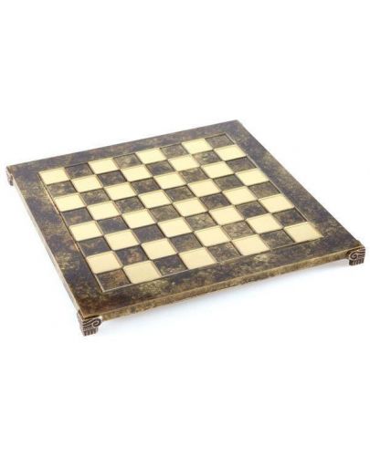 Луксозен ръчно изработен шах Manopoulos - Древногръцка митология, 20 х 20 cm - 1