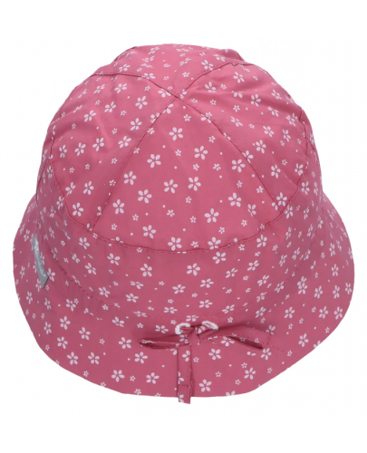 Лятна шапка с UV 50+ защита Sterntaler - Цветя, 45 cm, 6-9 месеца, розова - 4
