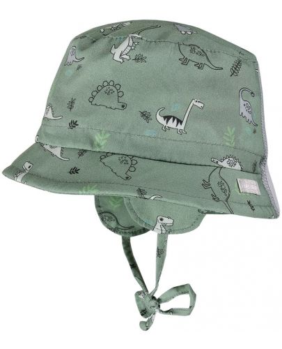 Лятна шапка с периферия Maximo - Зелена, динозаври, размер 47 - 1