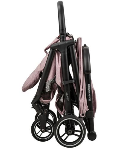 Лятна количка KikkaBoo - Lauren, розова - 5