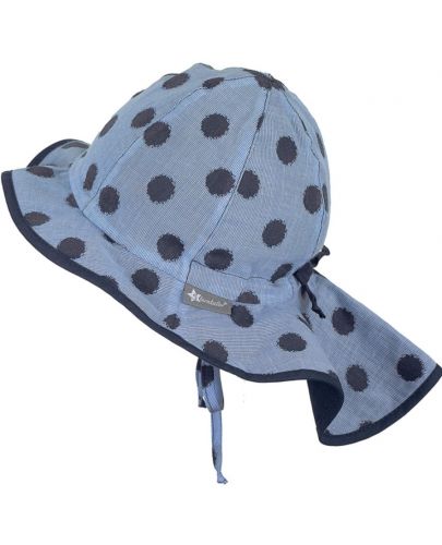 Лятна детска шапка с UV 50+ защита Sterntaler - 53 cm, 2-4 години, синя - 3