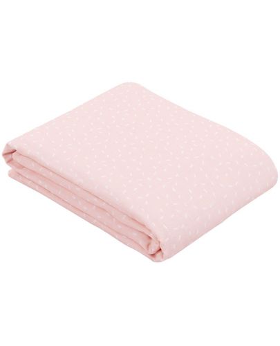 KikkaBoo Лятно одеяло от муселин двупластово 100х100 см Confetti Pink - 1