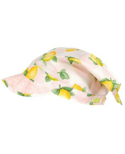 Лятна шапка, тип кърпа Maximo - Жълта с лимони - 1