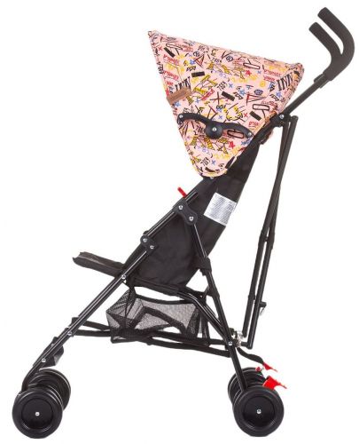 Лятна детска количка Chipolino - Амая, Розови графити - 2