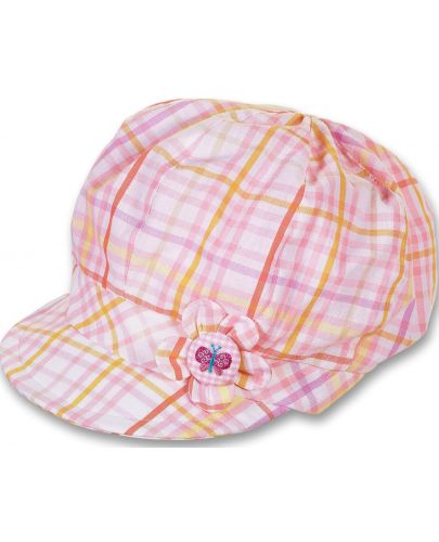 Лятна детска шапка Sterntaler с UV 50+ защита - за момичета, 51 см. / 18-24 м. - 1