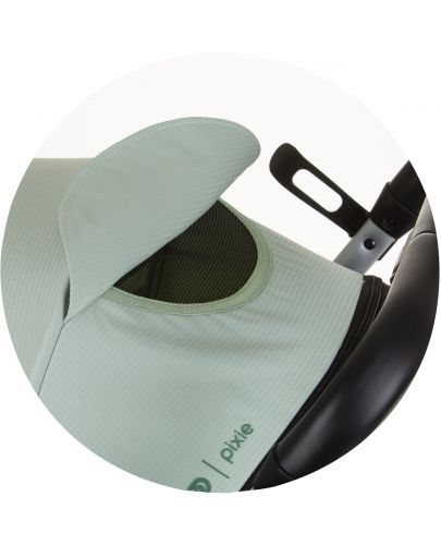 Лятна количка Chipolino - Pixie, пастелно зелена - 8