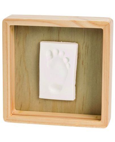 Магична дървена за отпечатък Baby Art - Pure box, органична глина - 1
