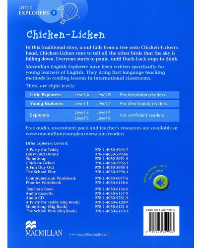 Macmillan Explorers Phonics: Chicken-Licken (ниво Little Explorer's B) - 2