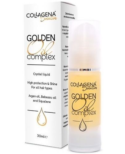 Collagena Solution Масло за коса Golden oil complex, 30 ml - 1