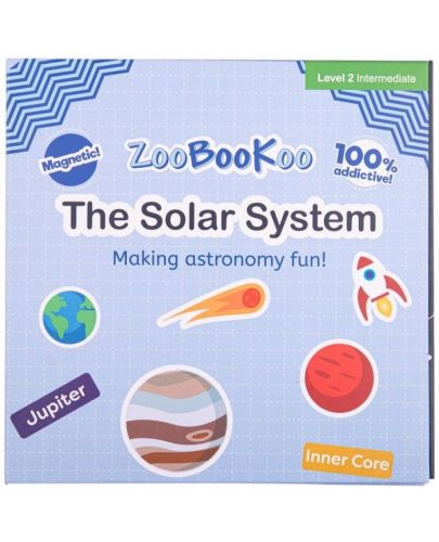 Магнитна книга Bigjigs - Слънчевата система - 1