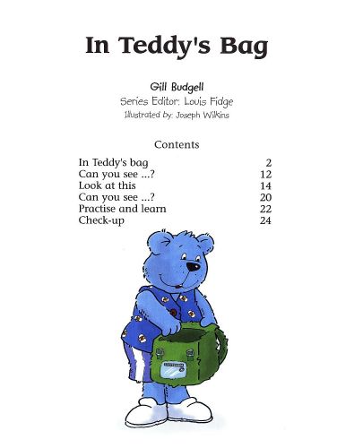Macmillan English Explorers: In Teddy's Bag (ниво Little Explorer's A) - 3
