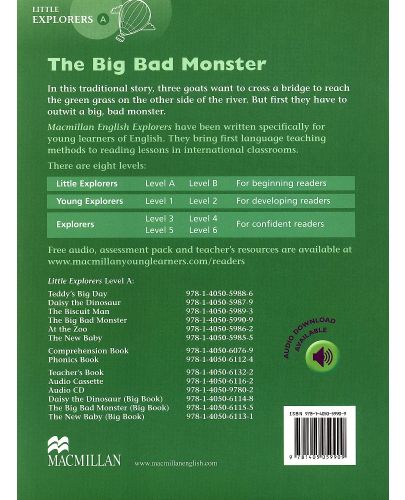Macmillan English Explorers: Big Bad Monster (ниво Little Explorer's A) - 2