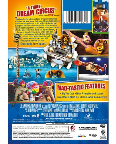 Мадагаскар 3 (DVD) - 3