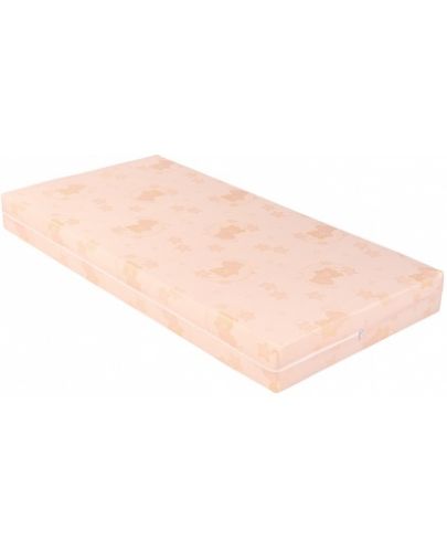 Mattress Kikka Boo - Extra Comfort, 60 x 120 x 12 cm, Bear Pink - 2