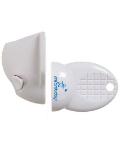 Магнитна заключалка за шкаф Dreambaby - 4 броя + 1 ключ  - 2