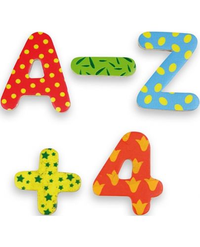 Магнитни букви и цифри Andreu toys - 2