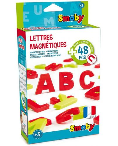 Магнитни букви Smoby, 48 броя (английски език) - 1