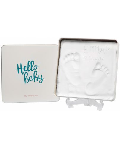 Кутия за бебешки отпечатък Baby Art - Hello Baby - 1