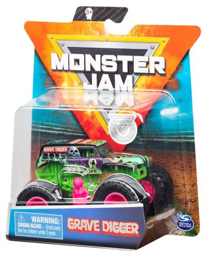 Метална играчка Spin Master Monster Jam - Бъги, с фигурка, асортимент - 2