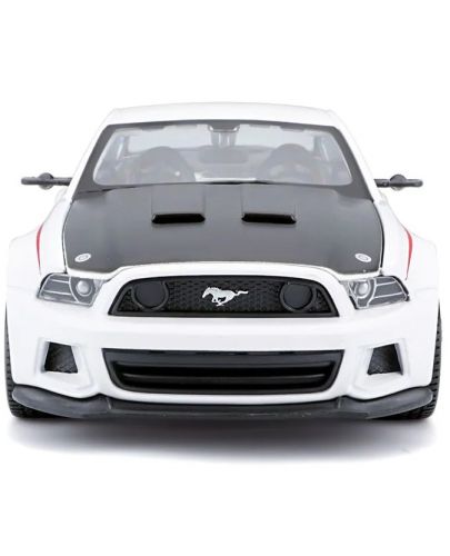 Метална кола Maisto Special Edition - Ford Mustang Street Racer 2014, бяла, 1:24 - 7