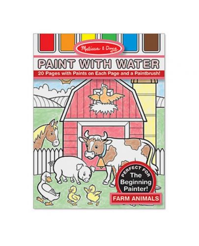 Melissa and Doug Мога да рисувам цветно с вода - Ферма 772141659 - 1