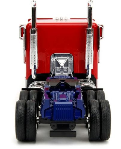Метален камион Jada Toys - Transformers T7 Optimus P, 1:32 - 6