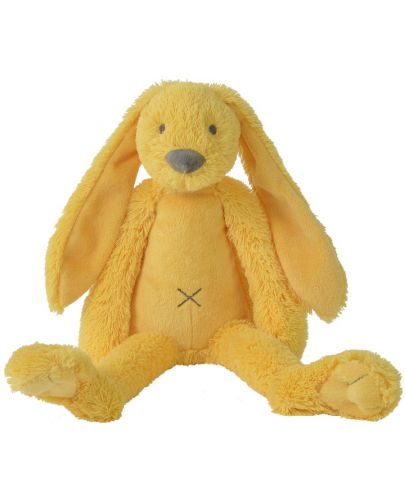 Мека играчка Happy Horse - Зайчето Richie, жълто, 38 cm - 1